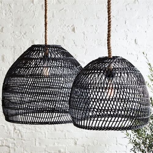 Miravique Hemp Rope Hanging Ceiling Lights