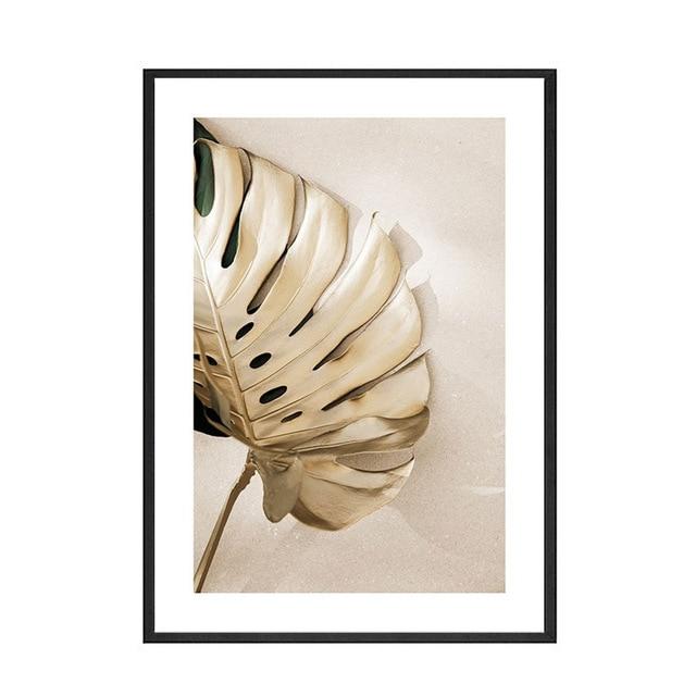 Calm Monstera Leaf Wall Art