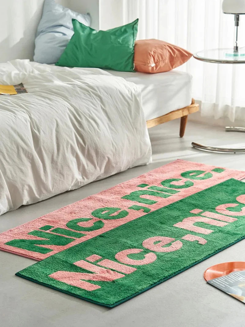 Playful Pop Statement Bath Mat & Runner Rug