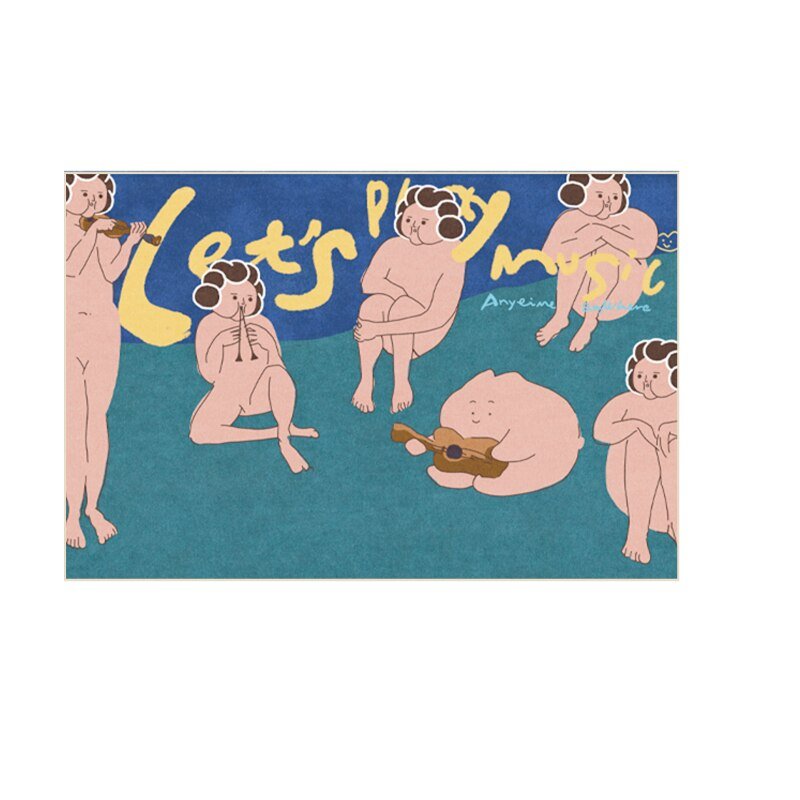 Cartoon People Luxurious Rug