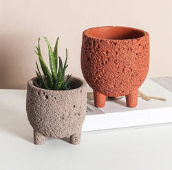 Volcano Rock Planter