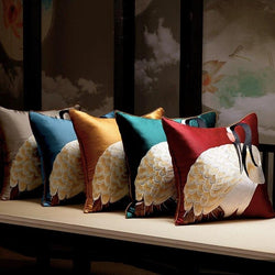 Miravique Crane Pillow Covers