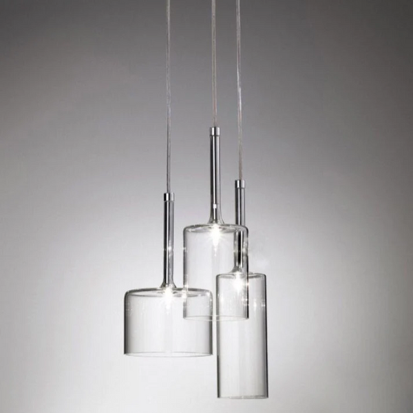 Sculptural Glass Loft Pendant & Chandelier Lights