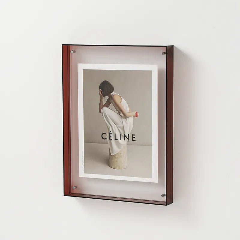 Coloured Transparent Acrylic Picture Frame