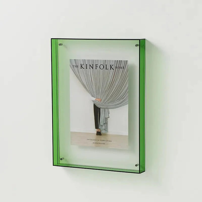 Coloured Transparent Acrylic Picture Frame