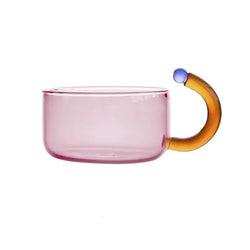 Contrasting Colour Translucent Kettle & Mug Set