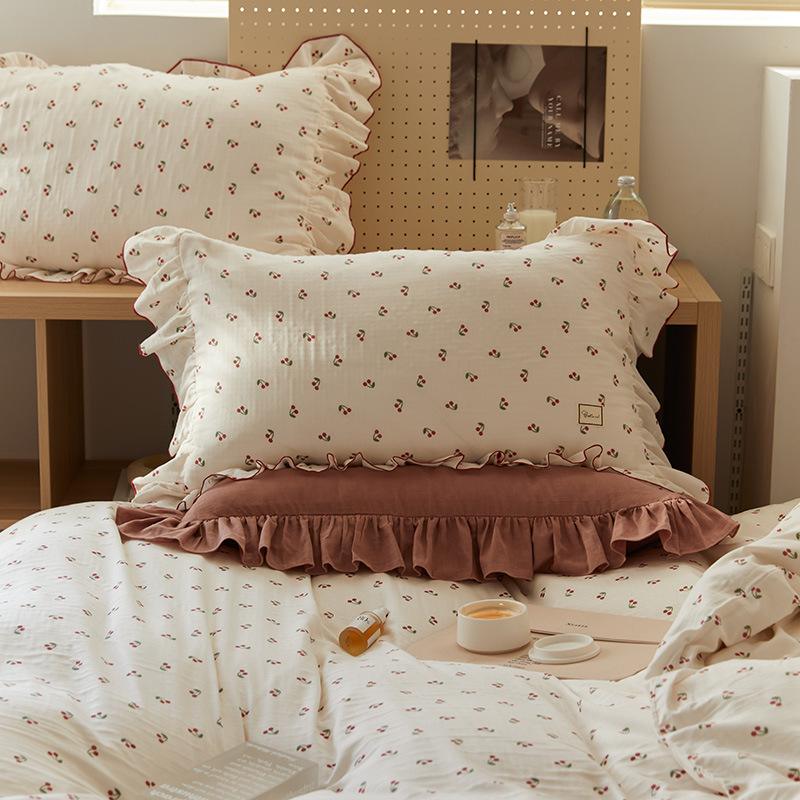 Cottagecore Ruffled Cozy Bedsheet Set