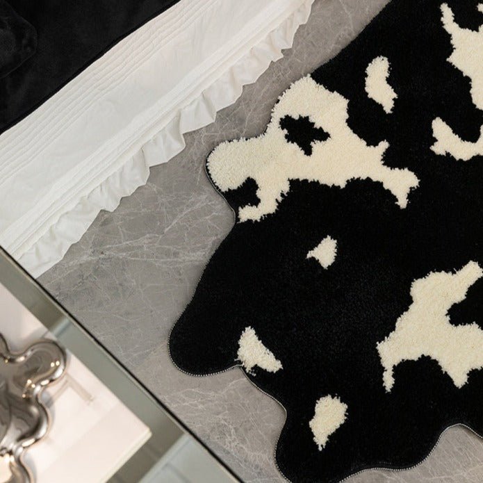 Cow Shaped Rug