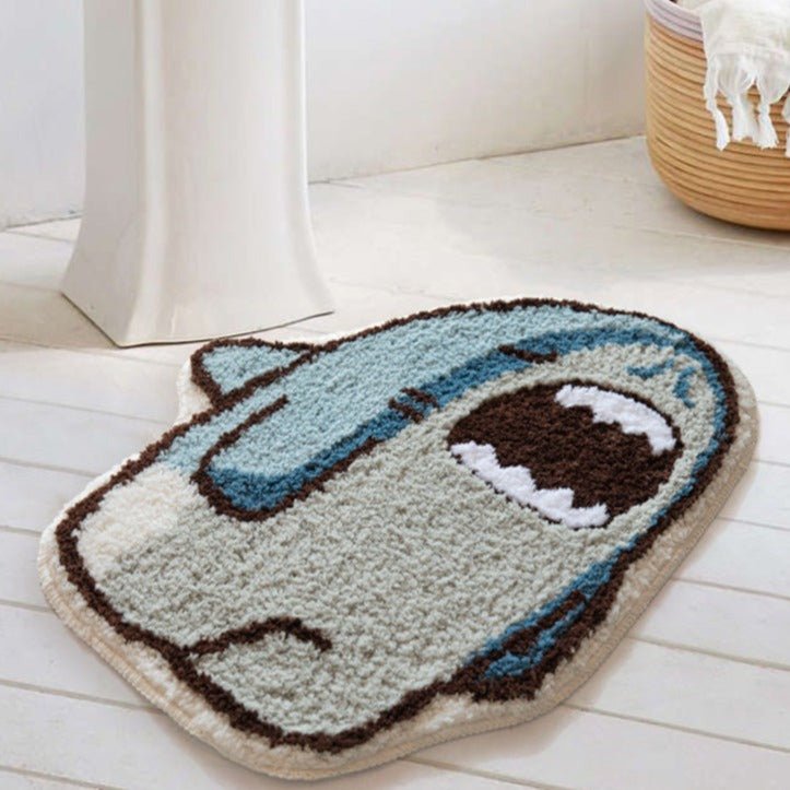 Fin-tastic Cute Shark Rug