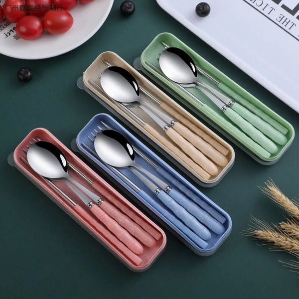 Cutlery Travel Set With Case