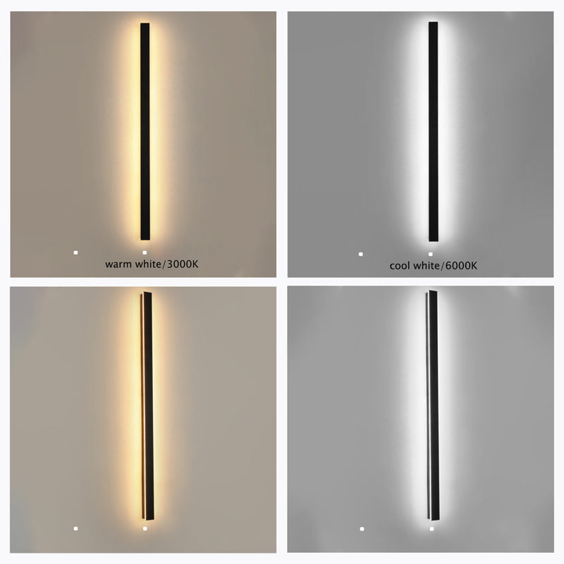 Outdoor - Minimalist Style Waterproof LED Wall Light Wall Sconce