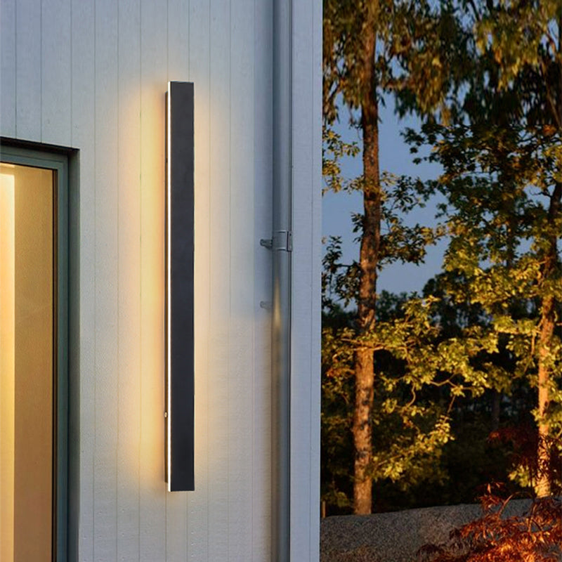 Outdoor - Minimalist Style Waterproof LED Wall Light Wall Sconce