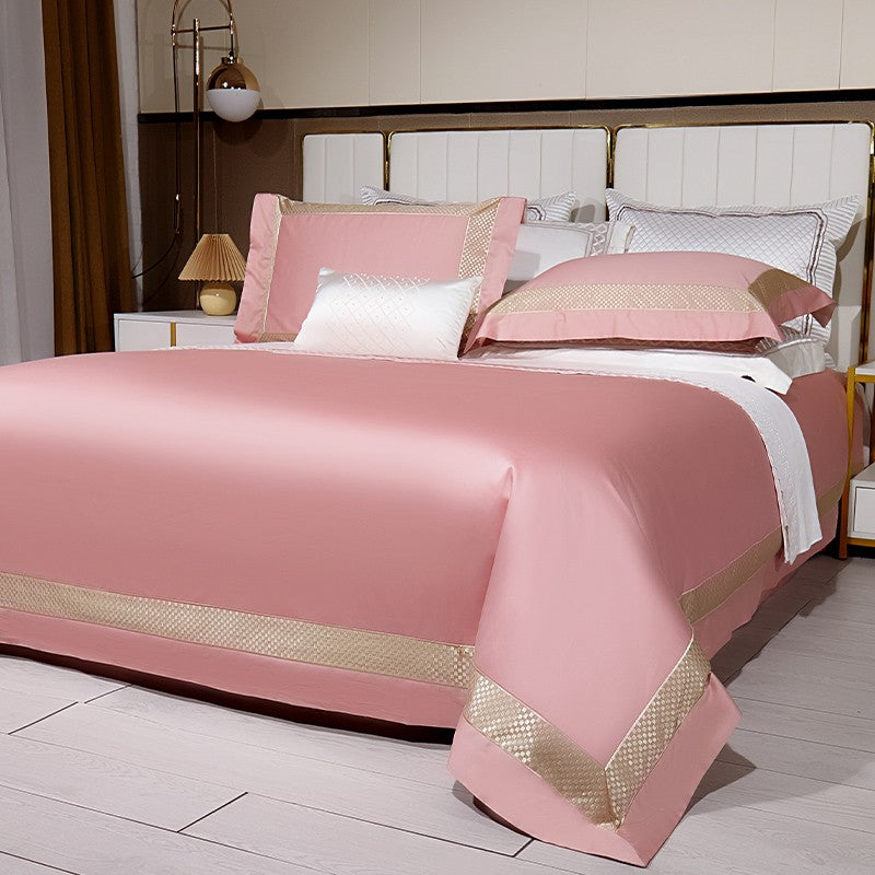 Miravique Rose Egyptian Cotton Bedding Set