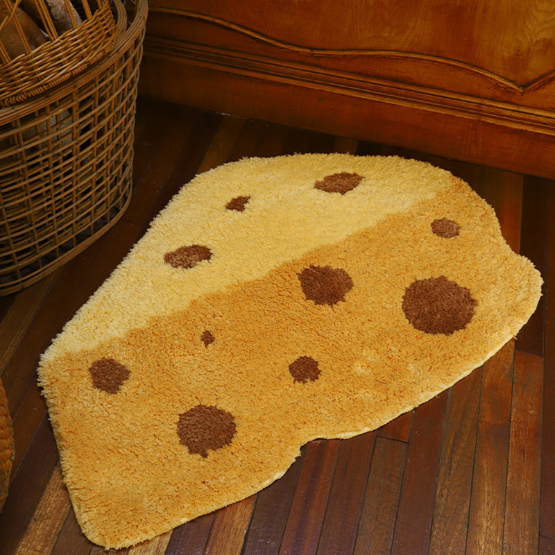 Cartoon Cute Cheese Bedroom Mat