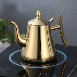 Best Induction Kettle with Filter - Durable Stainless Steel Tea Kettle