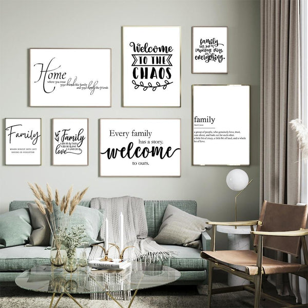 Every Family has a Story Wall Art