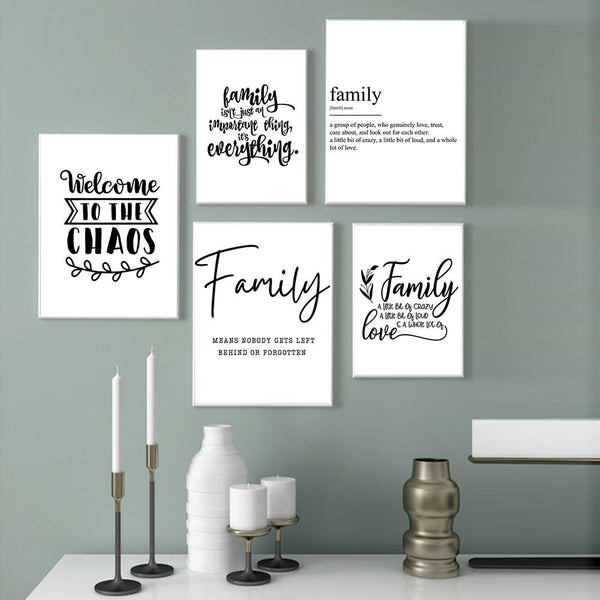 Every Family has a Story Wall Art