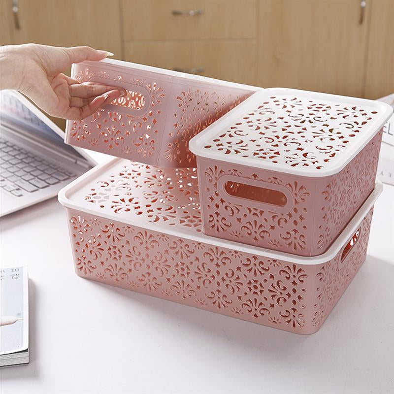 Patterned Storage Baskets