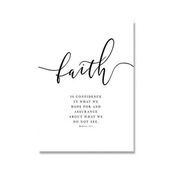 Faith Hope Love Wall Art