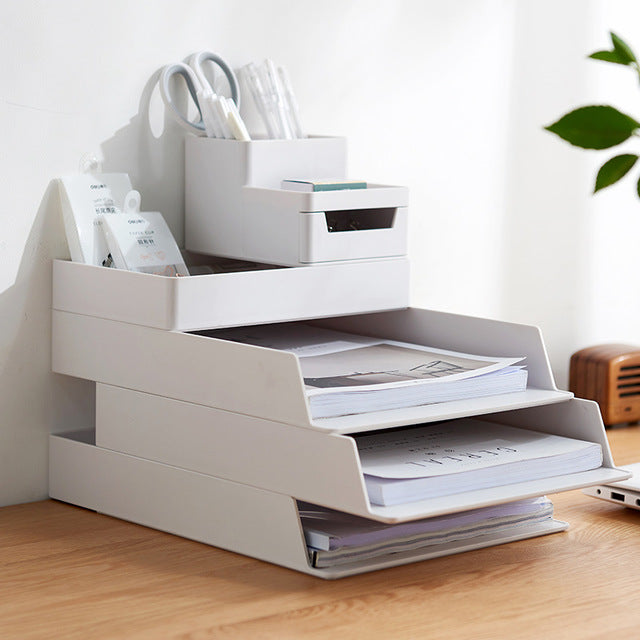 Home Office Multi-layered Desk Organizer