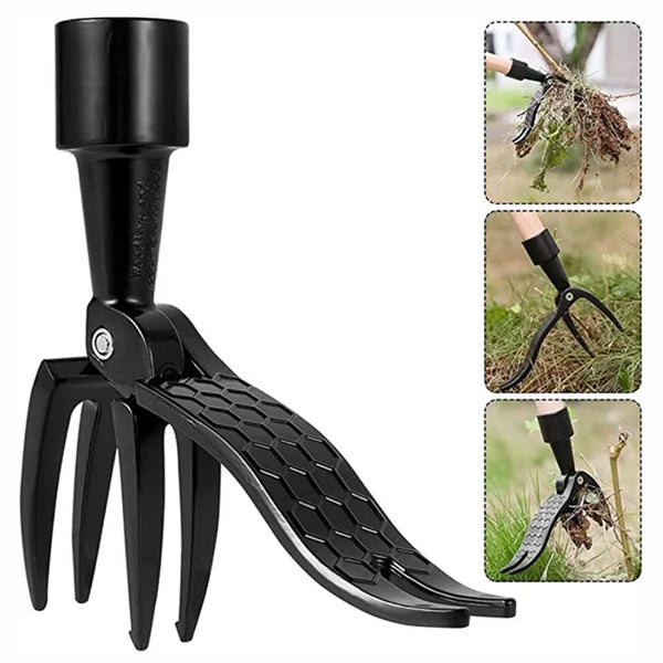 Stainless Steel Adjustable Long Handle Detachable Weed Puller