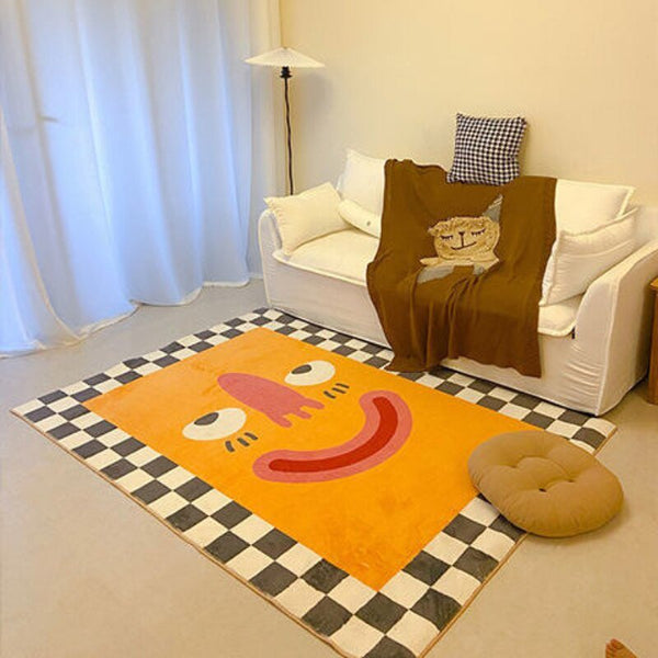 Funny Cartoon Style Abstract Rugs