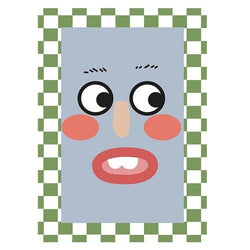 Funny Cartoon Style Abstract Rugs