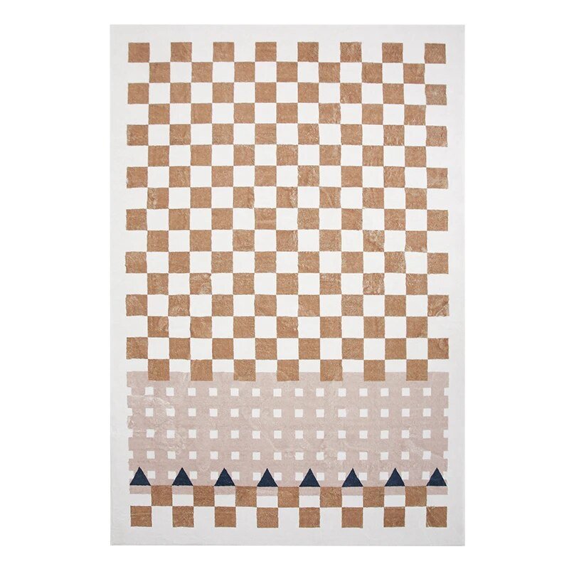 Geometric Lattice Design Living Room Rugs