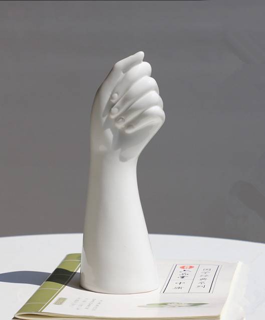 "Hand Holding" Vase