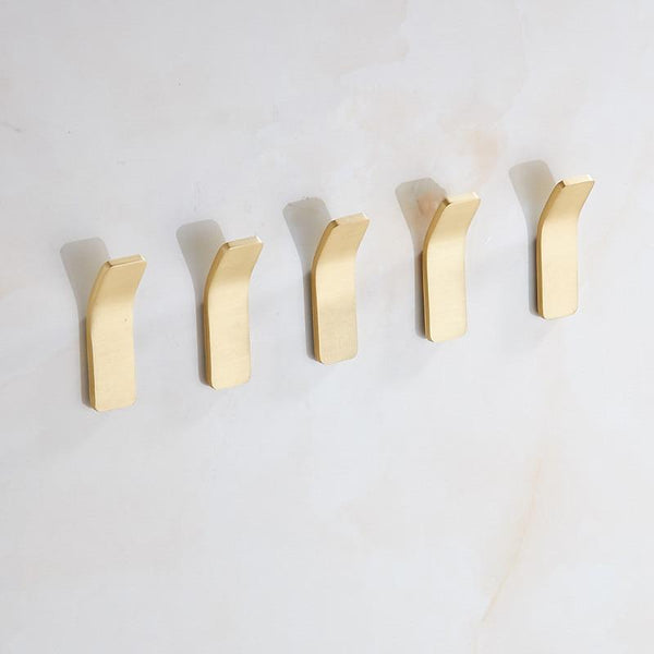 Miravique Brass Gold Wall Hooks