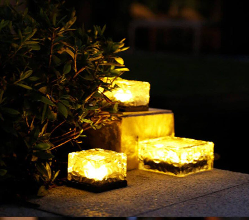 Ice Brick Solar LED Light