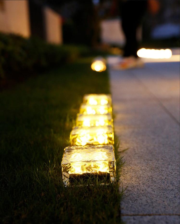 Ice Brick Solar LED Light