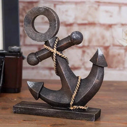 Oriana Decor Sculptures - Retro Resin Home Decor, Nautical Anchors, Windmills & More