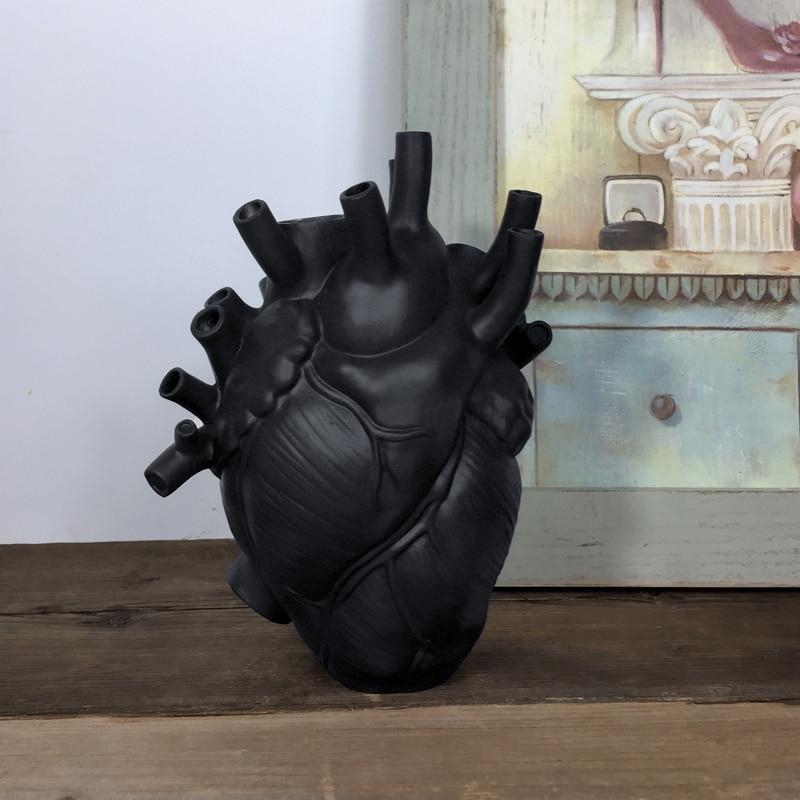 "In My Heart" Anatomical Flower Vase