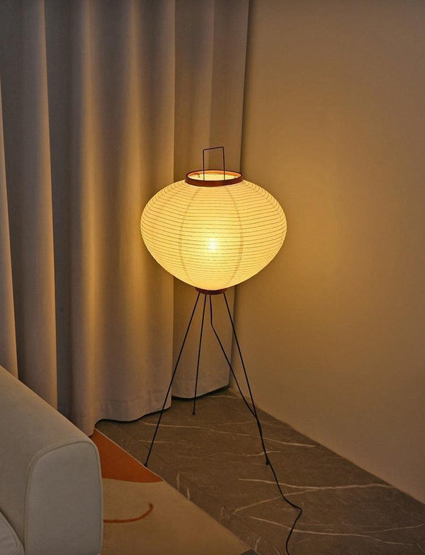 Hikari Lamp - Japanese Rice Paper Floor Lamp for Cozy Living Spaces