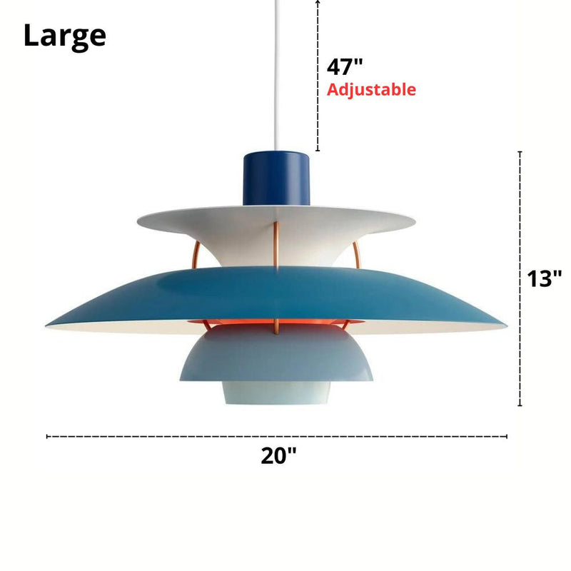 Miravique - Modern Colorful Layered Pendant Lights