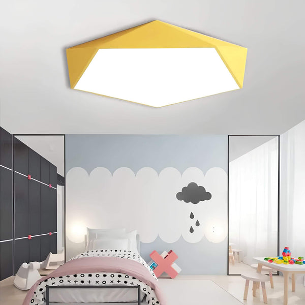 Miravique - LED ceiling lamp with geometric design