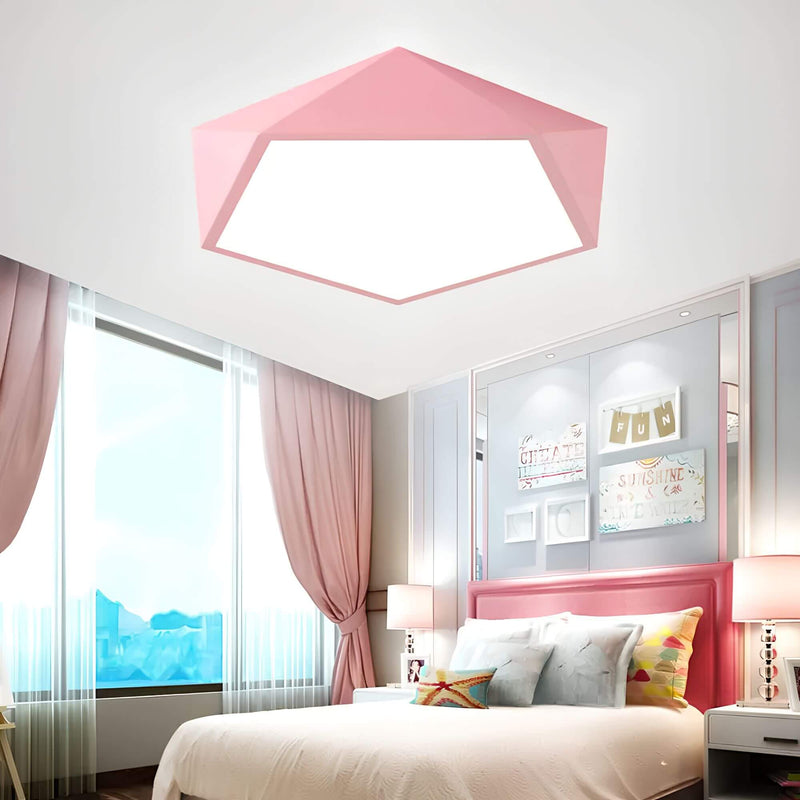 Miravique - LED ceiling lamp with geometric design