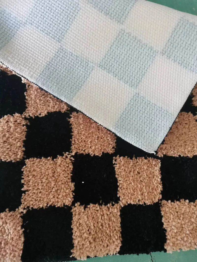 Retro Check Flex Tufted Mat