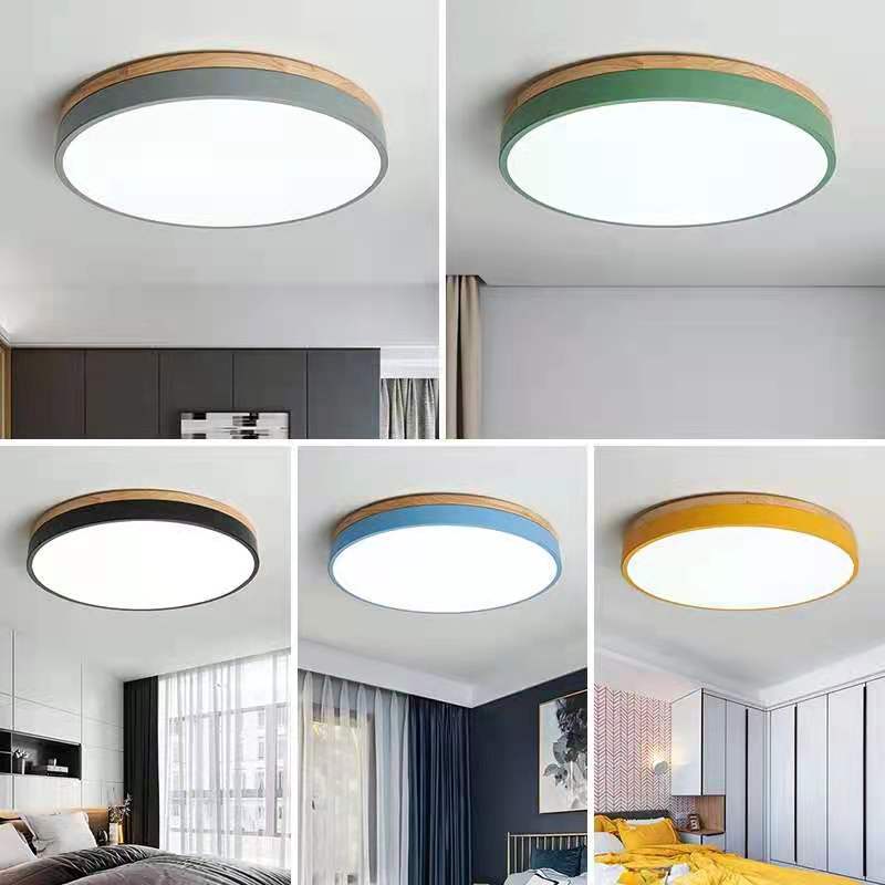 Miravique Round Shape Flush Mount Ceiling Lights