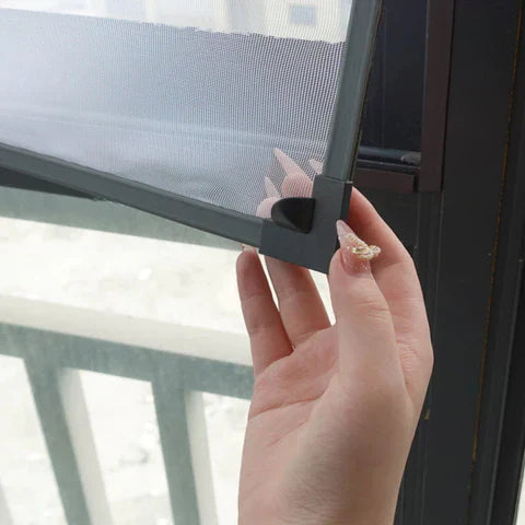 Window Mosquito Net - Insecta - Magnetic Mesh - Adjustable Fiberglass