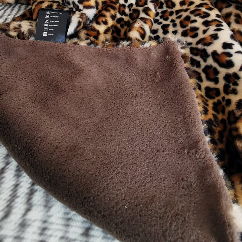 Leopard Luxe – Fine Faux-Fur Blanket