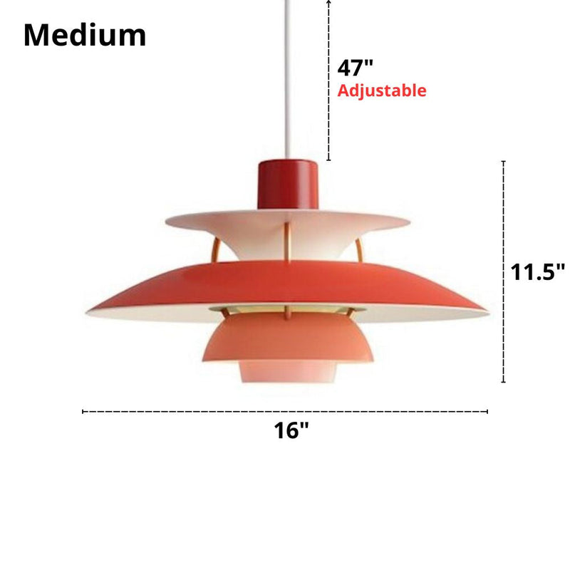 Miravique - Modern Colorful Layered Pendant Lights