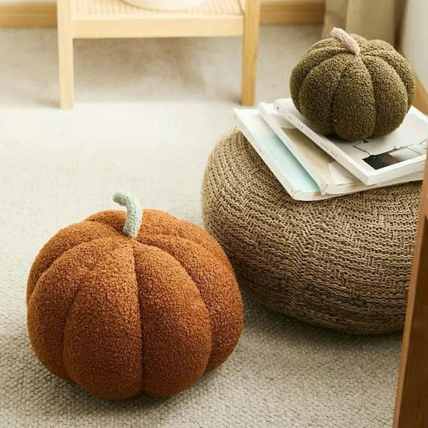 Minimal Halloween Pumpkin Cushion