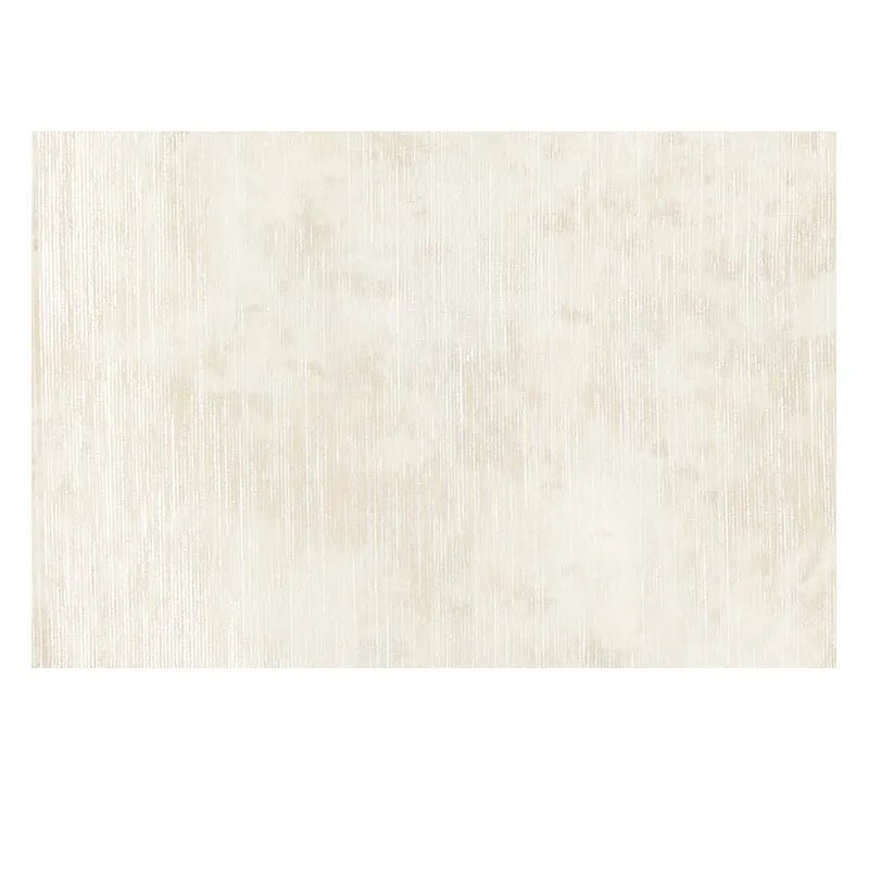 Minimalist Beige Striped Living Room Rug