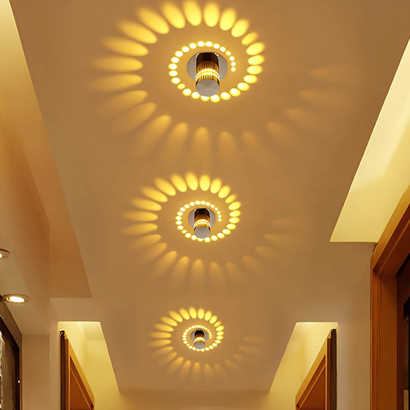 Miravique Spiral LED Ceiling Lamp – Energy-Efficient Modern Design