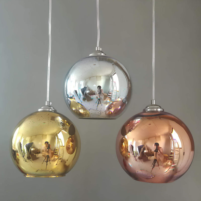 Miravique 3D Firework Glass Pendant Light – Modern Ceiling Lamp with Multicolor Dome for Living Room, Bedroom, Dining Room