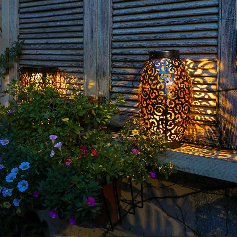 Moroccan-inspired Garden Lamp