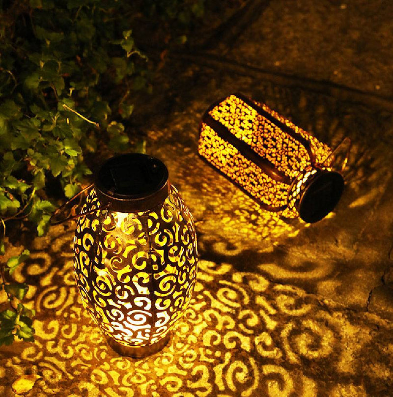 Moroccan-inspired Garden Lamp