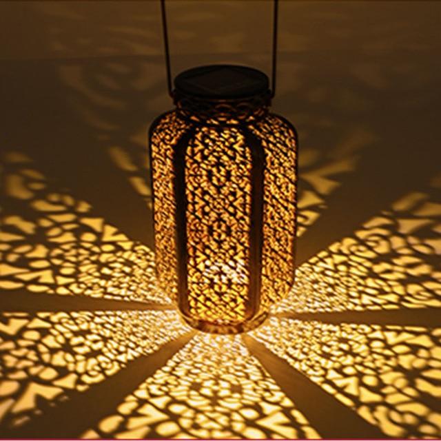 Moroccan-inspired Garden Lamp